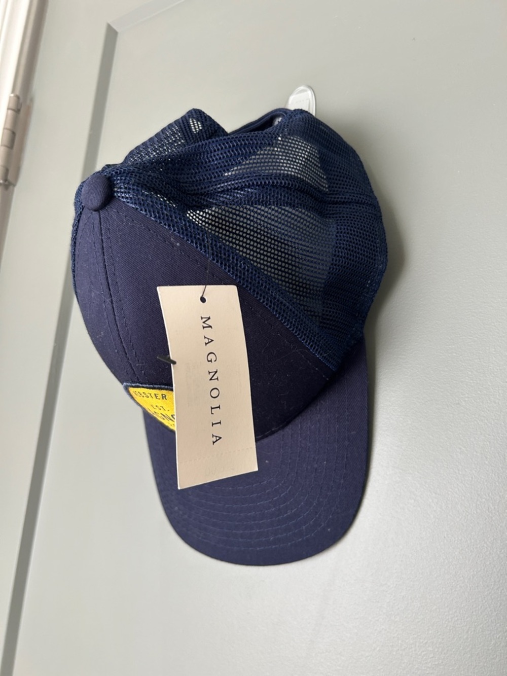 Magnolia Navy Cap with Yellow Patch - Picture 2 of 4